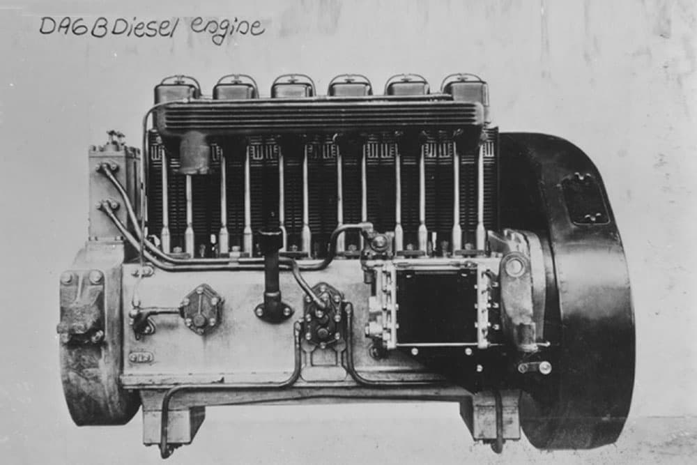 Isuzu DA6 diesel engine